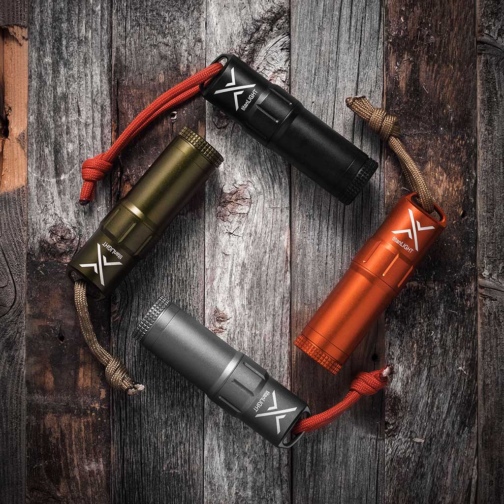 titanLIGHT Lighter Exotac TITANLIGHT-BLK Firestarters One Size / Black