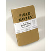 Original Graph 3-Pack Field Notes FN-01 Notebooks 3 Pack / Brown