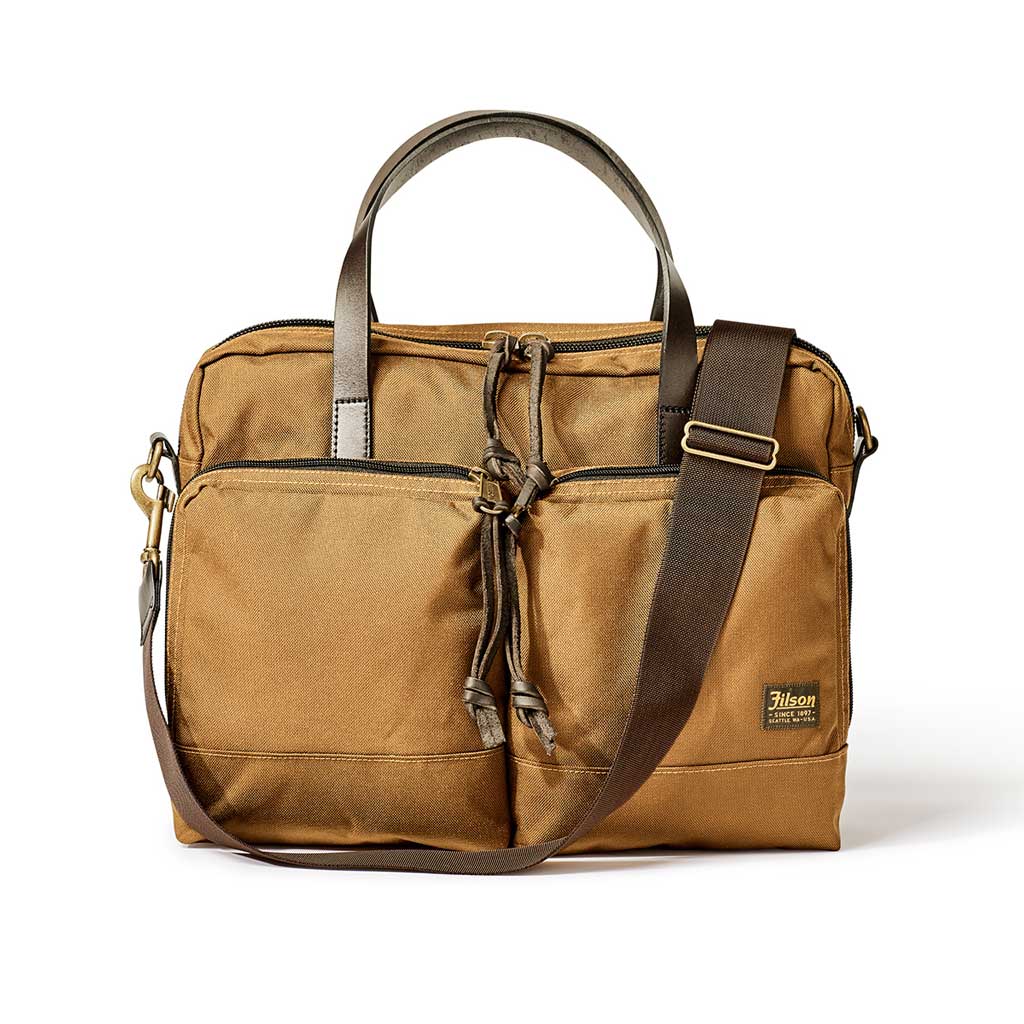 Dryden Briefcase Filson 20049878-WHK Briefcases 14 L / Whiskey
