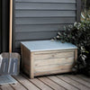 Aldsworth Outdoor Storage Box | Small Garden Trading SBWO02 Garden Storage Boxes Small / Grey Wash