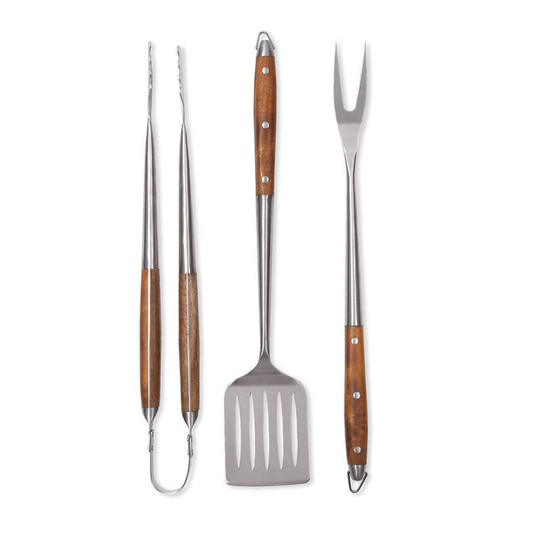 BBQ Tools | Set of 3 Garden Trading BBQT02 BBQ Accessories One Size / Stainless Steel