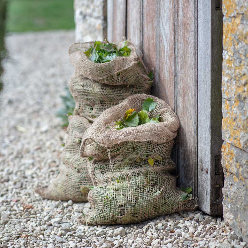 Garden Trading Jute Mesh Sacks Set of 2 WildBounds UK