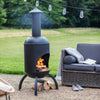 Sarsden Chiminea Garden Trading FPST04 Firepits One Size / Metal