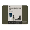 Beard Survival Kit Gentlemen's Hardware GEN551UK Beard Survival Kit One Size / Green