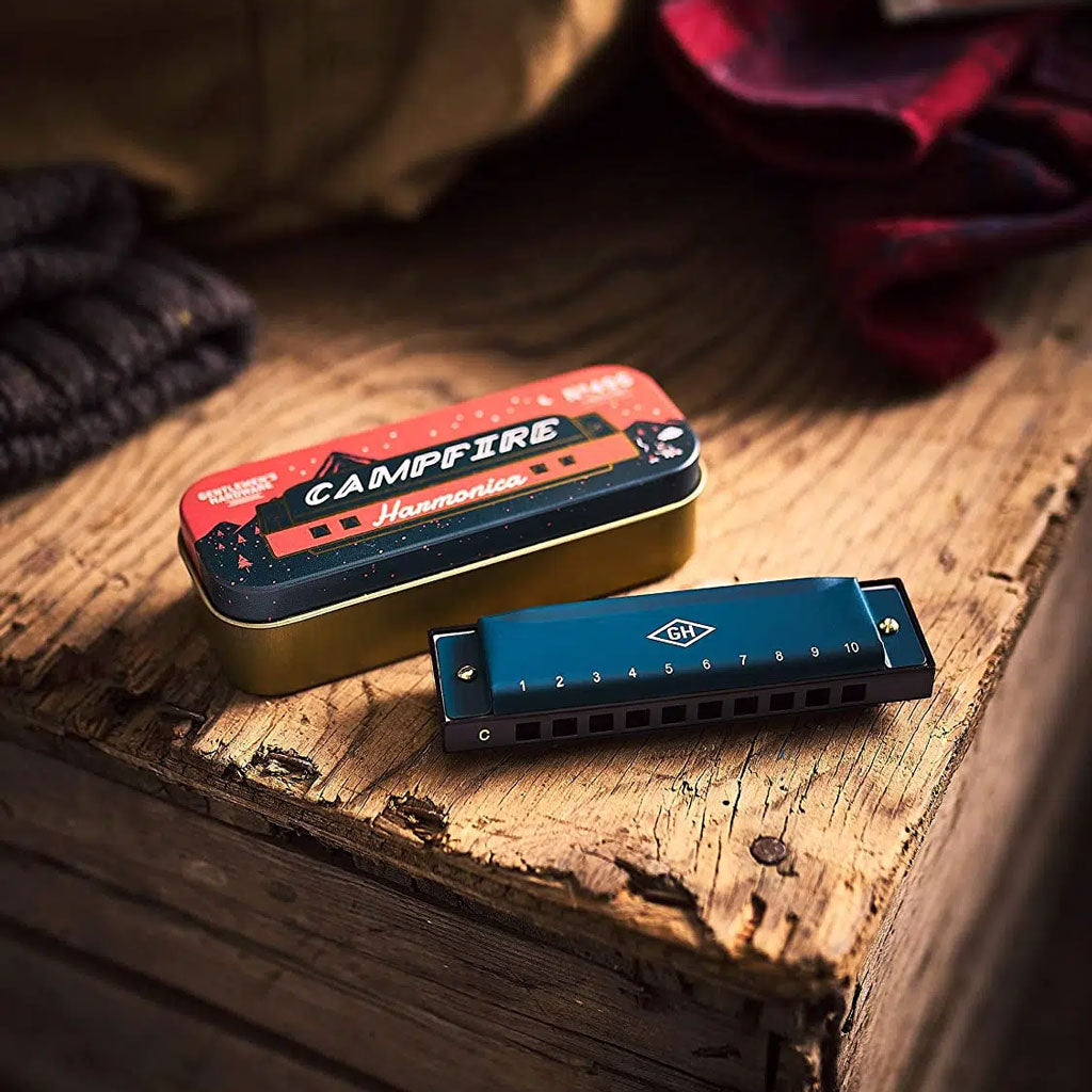 Gentlemen's Hardware Campfire Harmonica Harmonica Gift Set WildBounds