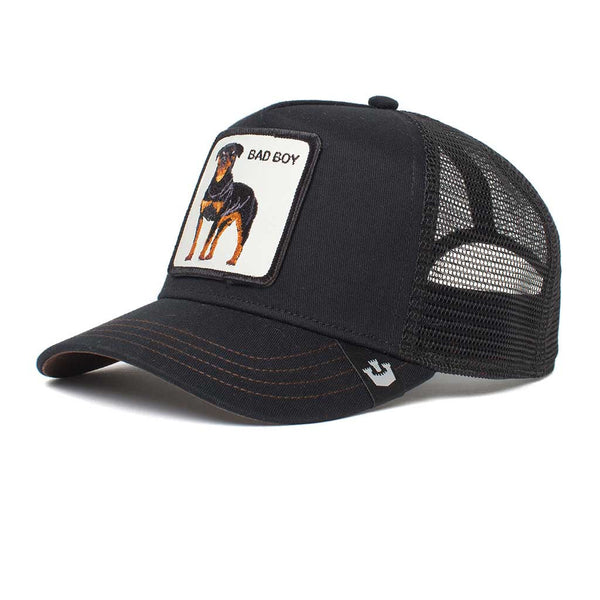 Baddest Boy Trucker Hat Goorin Bros. 101-0493-BLK Caps & Hats One Size / Black