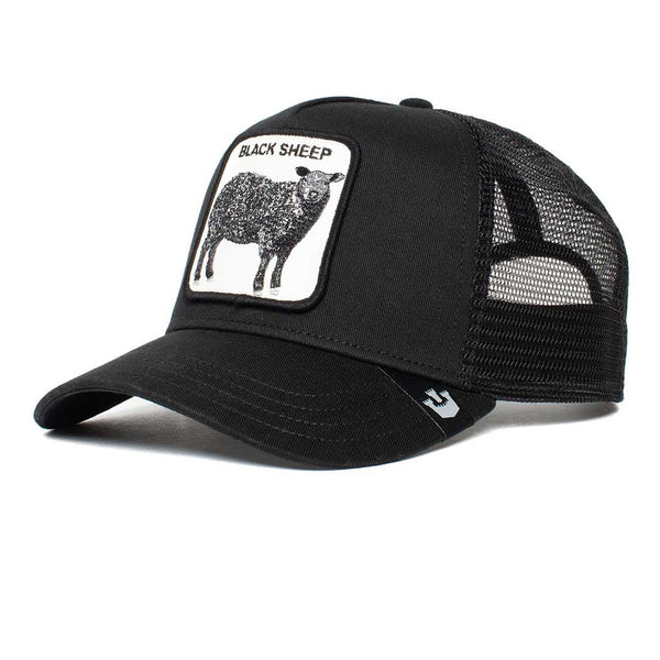 Black Sheep Trucker Hat Goorin Bros. 101-0380-BLK Caps & Hats One Size / Black