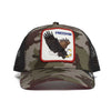 Freedom Eagle Trucker Hat Goorin Bros. 101-0384-CAM Caps & Hats One Size / Camouflage