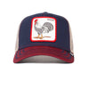 Rooster Trucker Hat Goorin Bros. 101-0378-NVY Caps & Hats One Size / Navy