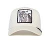 White Tiger Trucker Hat Goorin Bros. 101-0392-WHI Caps & Hats One Size / White