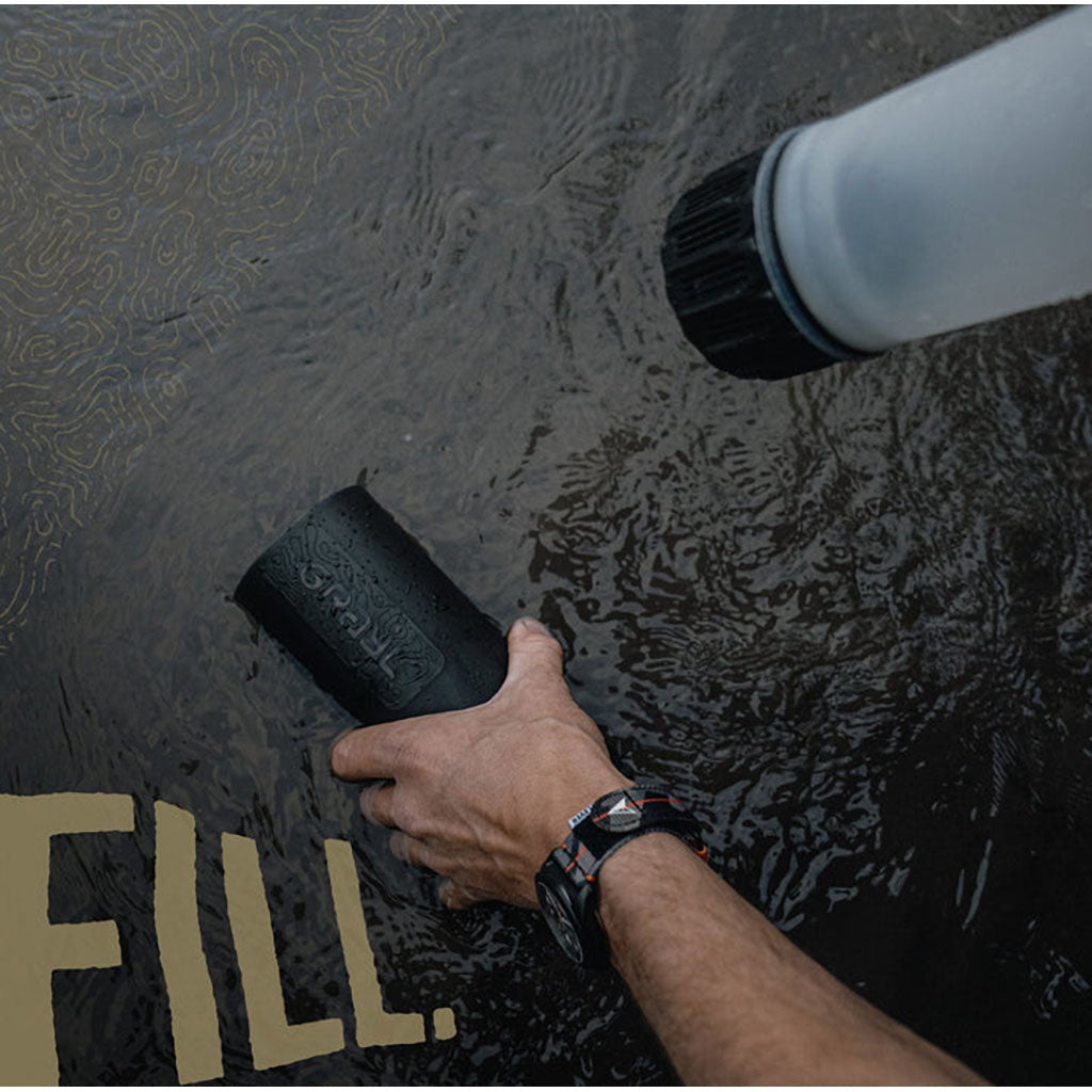 Grayl GeoPress Water Purifier Covert Black WildBounds UK