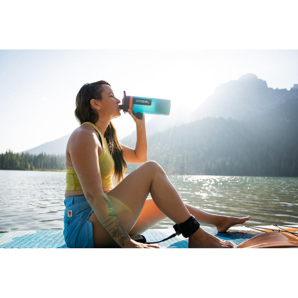 GeoPress Water Purifier Grayl GR-309052 Water Filters 710ml / Coyote Brown