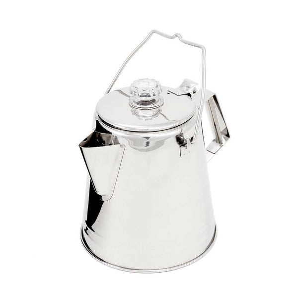 GSI Outdoors | Glacier Stainless Perc | Camp Coffee Percolator