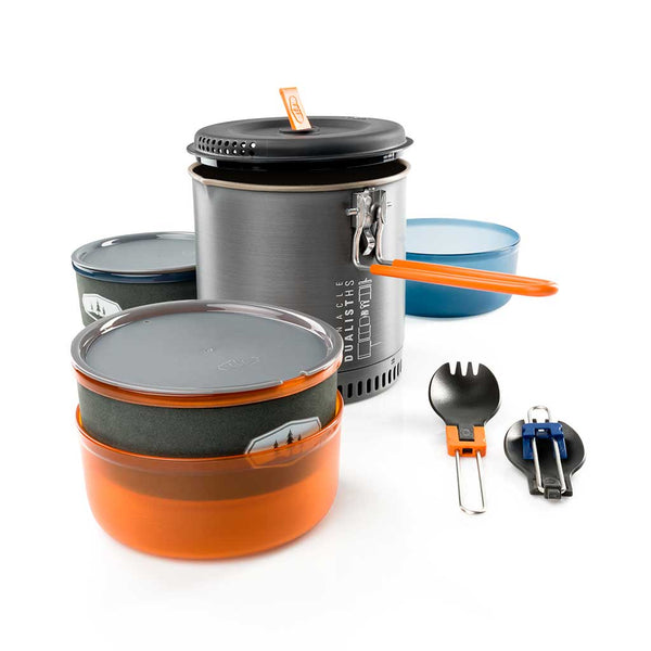 Pinnacle Dualist HS GSI Outdoors GSI-50258-1 Camp Cook Sets One Size / Grey
