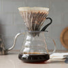 V60 Glass Coffee Brewing Set 02 Hario XGSD-02TB-EX Brewing Sets 02 / Clear/Black