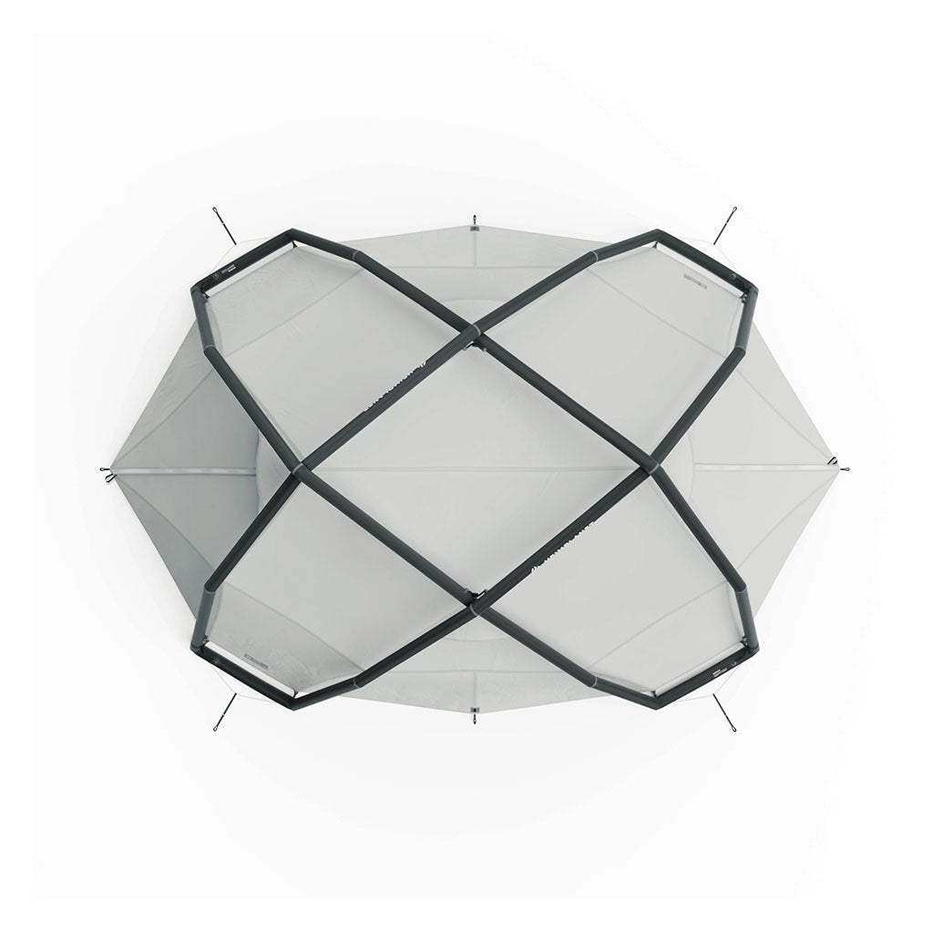 HEIMPLANET | Backdoor | 4P Inflatable Tent | Light Grey | WildBounds