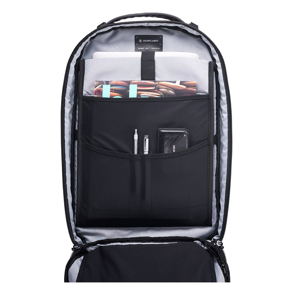 Transit Line Travel Pack 28L HEIMPLANET 0050403 Backpacks 28L / Black