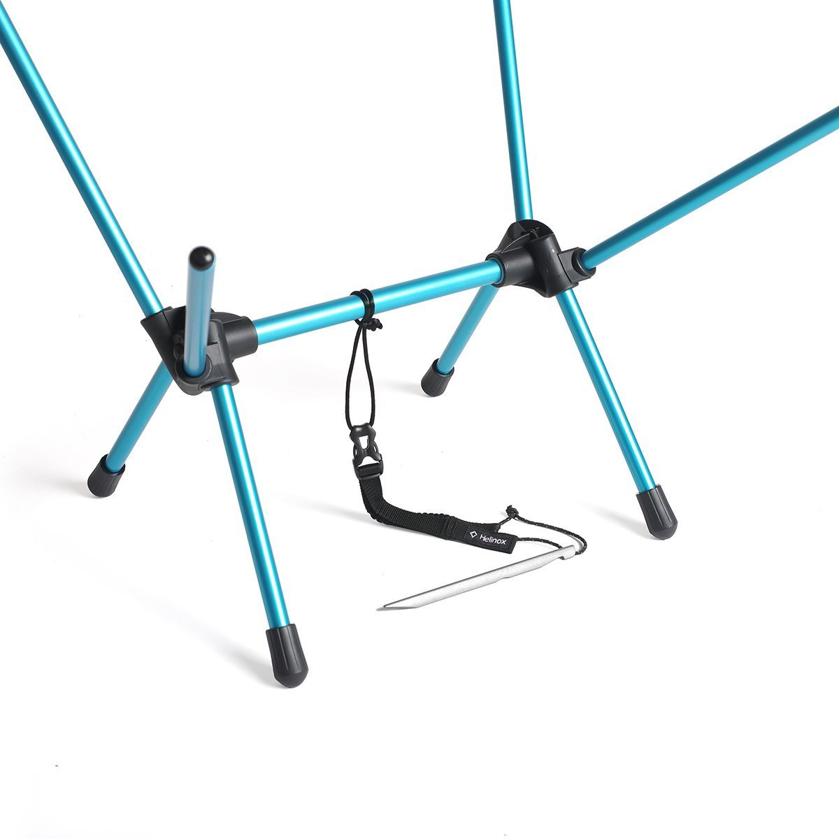 Chair Anchor (Strap &amp; Peg) Helinox 12800 Camp Furniture Accessories One Size / Black
