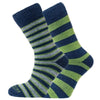 Heritage Merino Outdoor - Men's 2 Pack Horizon Socks 6H/M2MGL Socks M/L / Green/Navy