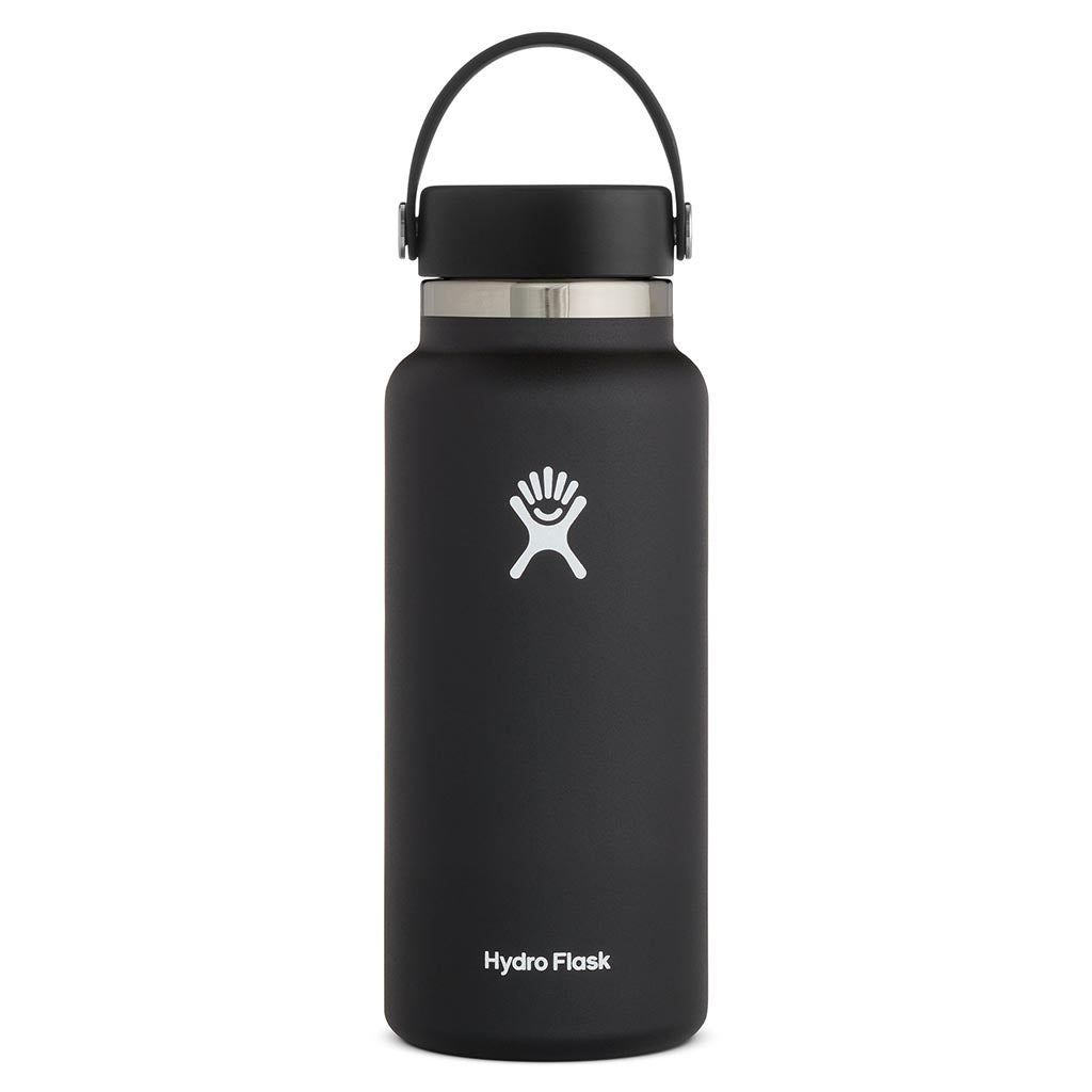 Hydro Flask 32 oz Wide Mouth Insulated Thermos Flask Black