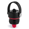 Standard Mouth Flex Straw Cap Hydro Flask SFS001 Water Bottle Accessories One Size / Black
