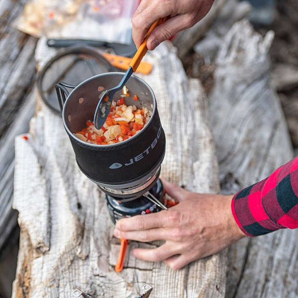 Jetboil MiniMo Lightweight Backpacking Camp Stove Carbon WildBounds