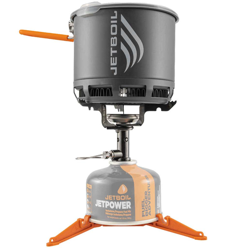 Jetboil MiniMo Lightweight Backpacking Camp Stove Carbon WildBounds
