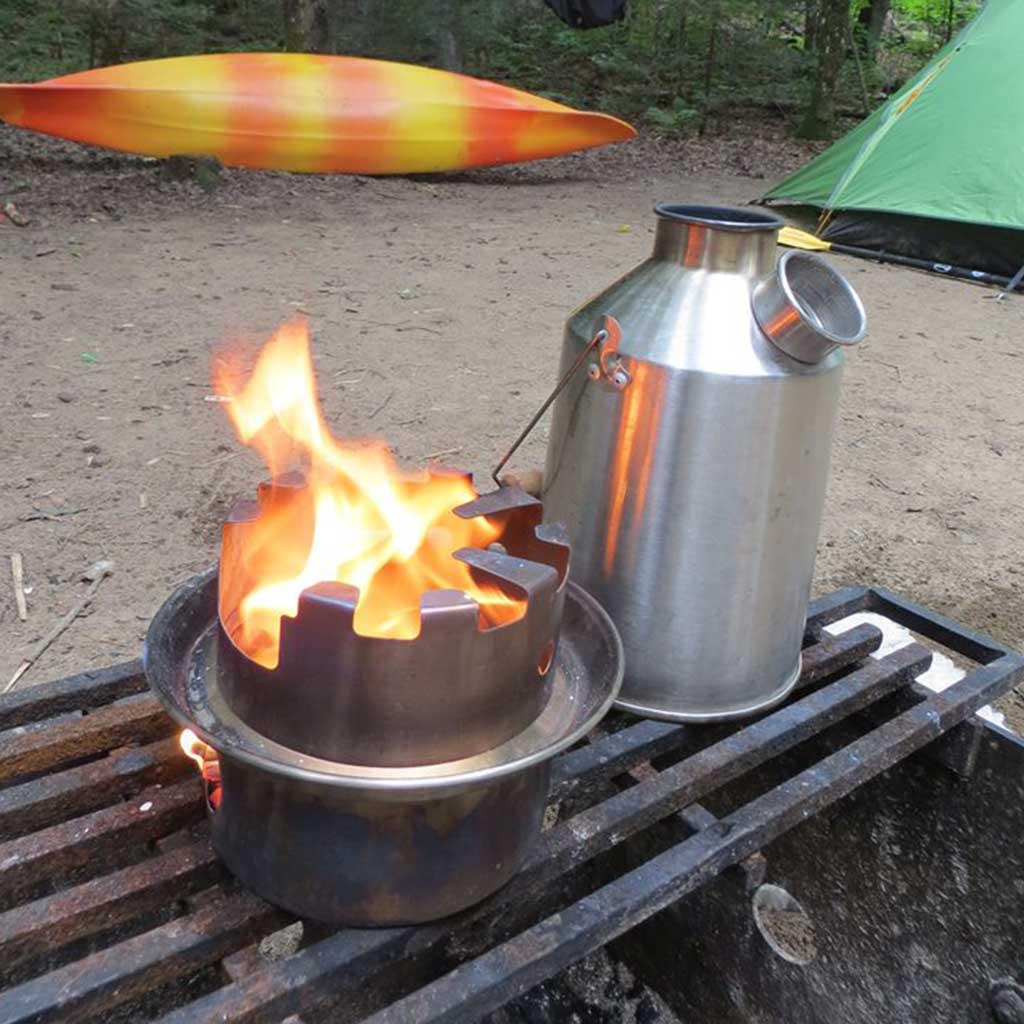 Hobo Stove (Accessory) Small - fits 'Trekker' models Camping Kettle& Stove, Camp Equipment, Camp Cookware, Survival kit