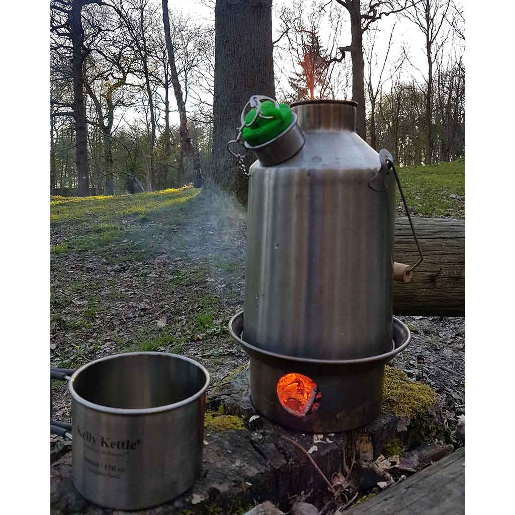 Kelly Kettle Scout Kettle L Stainless Steel Camping