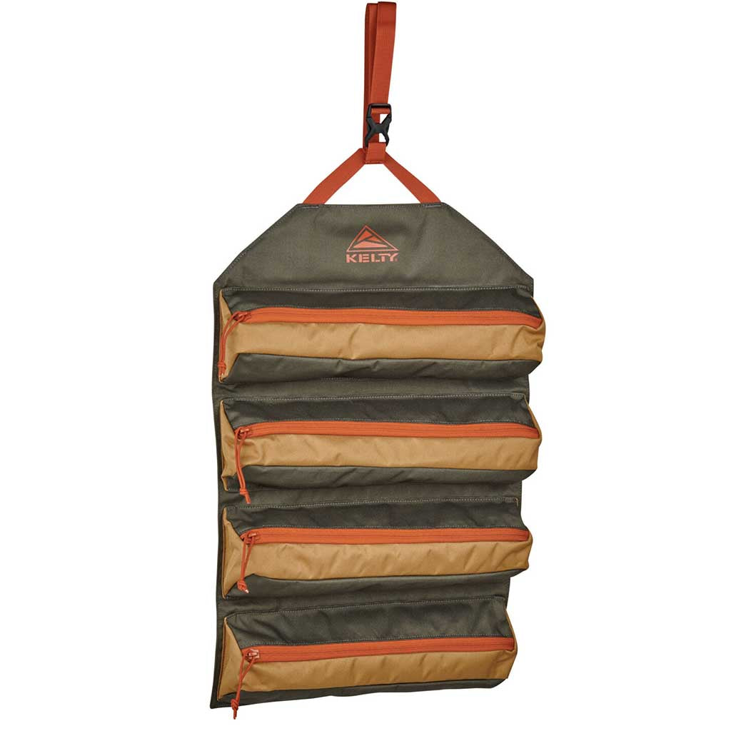 Kelty Camp Galley Deluxe - Camp Kitchen Organizer With Pockets, Paper Towel Holder & Waterproof Trash Pocket