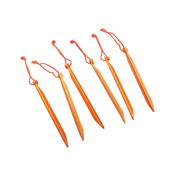 Feather Stake (6 Pack) Kelty 47826320 Tent Stakes One Size / Mandarine Red