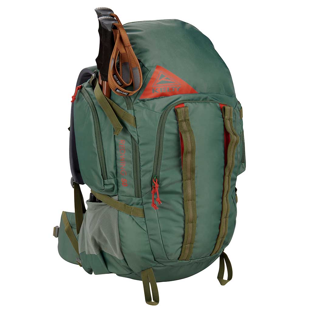 Redwing 50 Backpack Kelty 22615222DUG Rucksacks 50L / Duck Green/Burnt Olive