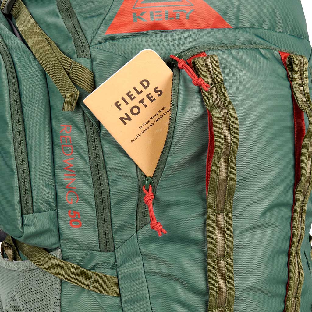 Redwing 50 Backpack Kelty 22615222DUG Rucksacks 50L / Duck Green/Burnt Olive