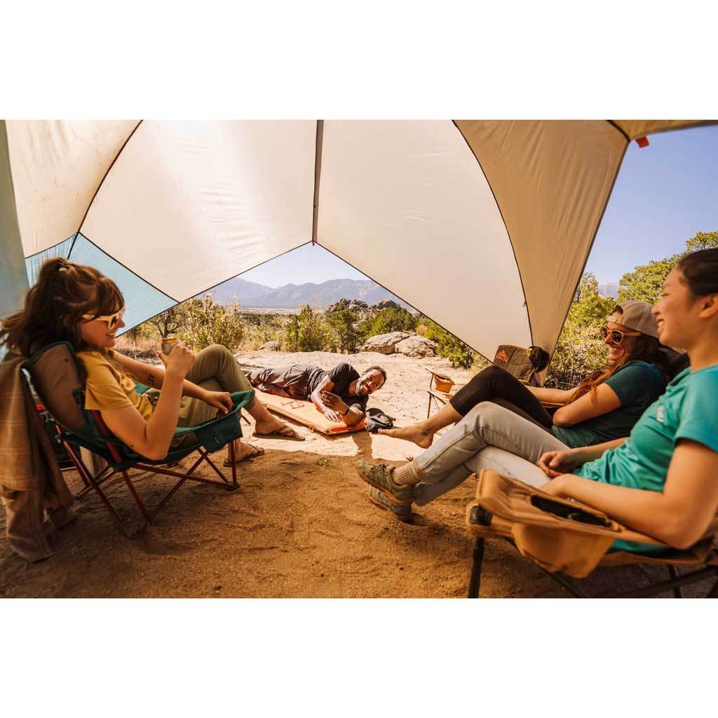 Kelty | Sunshade with Side Wall | Beach Shelter | Sun Shelter