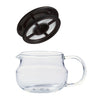 One Touch Teapot 280ml KINTO 8387 Teapots 280ml / Clear