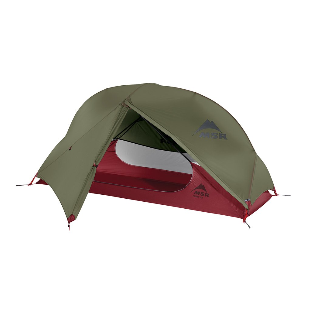 msr hubba nx tent v6 MSR | Hubba NX Tent V6 | 1 Person Camping Tent | Green