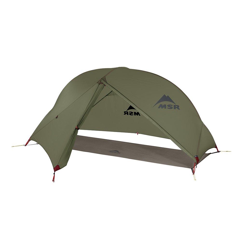 MSR | Hubba NX Tent V6 | 1 Person Camping Tent | Green | WildBounds