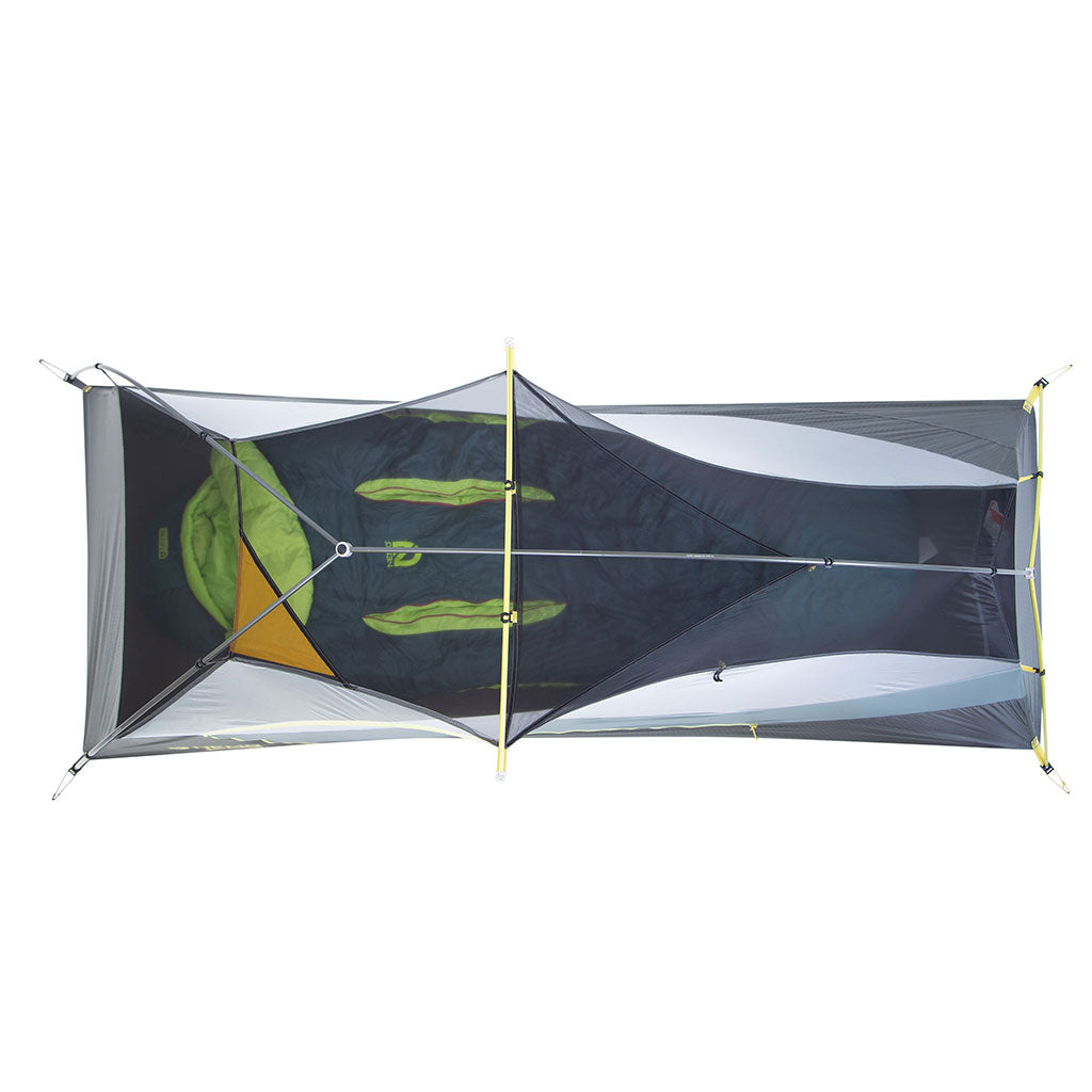 Dragonfly OSMO 1P Tent NEMO Equipment 811666034007 Tents 1P / Birch Bud/Goodnight Gray