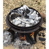 Dutch Oven with Hot Coals Lid and Stand Netherton Foundry NFS-316 Ovens One Size / Black