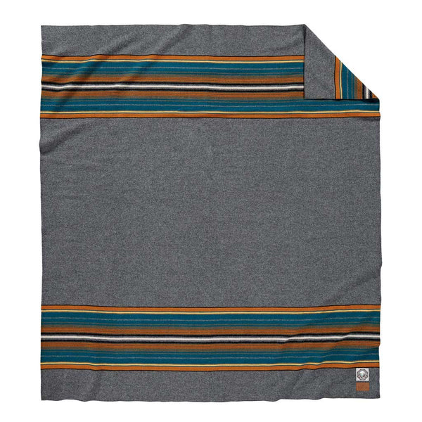 National Park Blanket | Olympic NP Pendleton ZA13253569 Blankets 203 x 229 cm / Olympic Grey