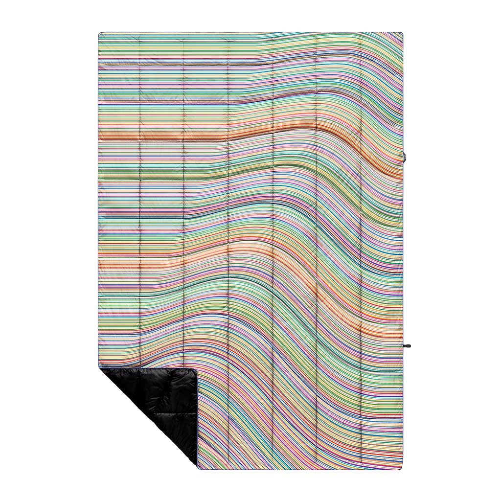 Rumpl Original Puffy Blanket Hibiscus Rosa WildBounds UK