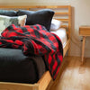 Sherpa Fleece Blanket Rumpl TSFP-BC!-T Blankets Throw / Buffalo Check