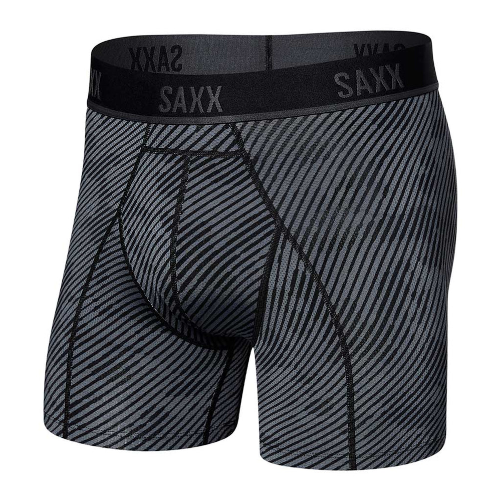 SAXX | Kinetic Light-Compression Mesh Boxer Brief | Blackout - WildBounds