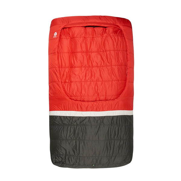 Frontcountry Bed 20F° Duo Sierra Designs 70618320D Sleeping Bags Double / Red/Black