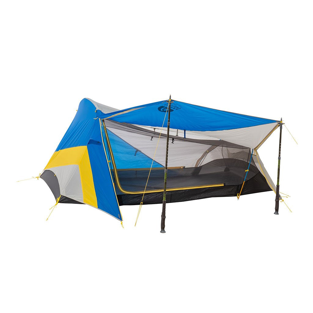 Sierra Designs high-tech, $1,800 tent