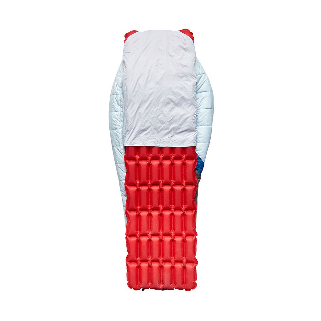 Night Cap 20°F Sleeping Bag | Women's Sierra Designs 77610921R Sleeping Bags Regular / Light Blue/Grey
