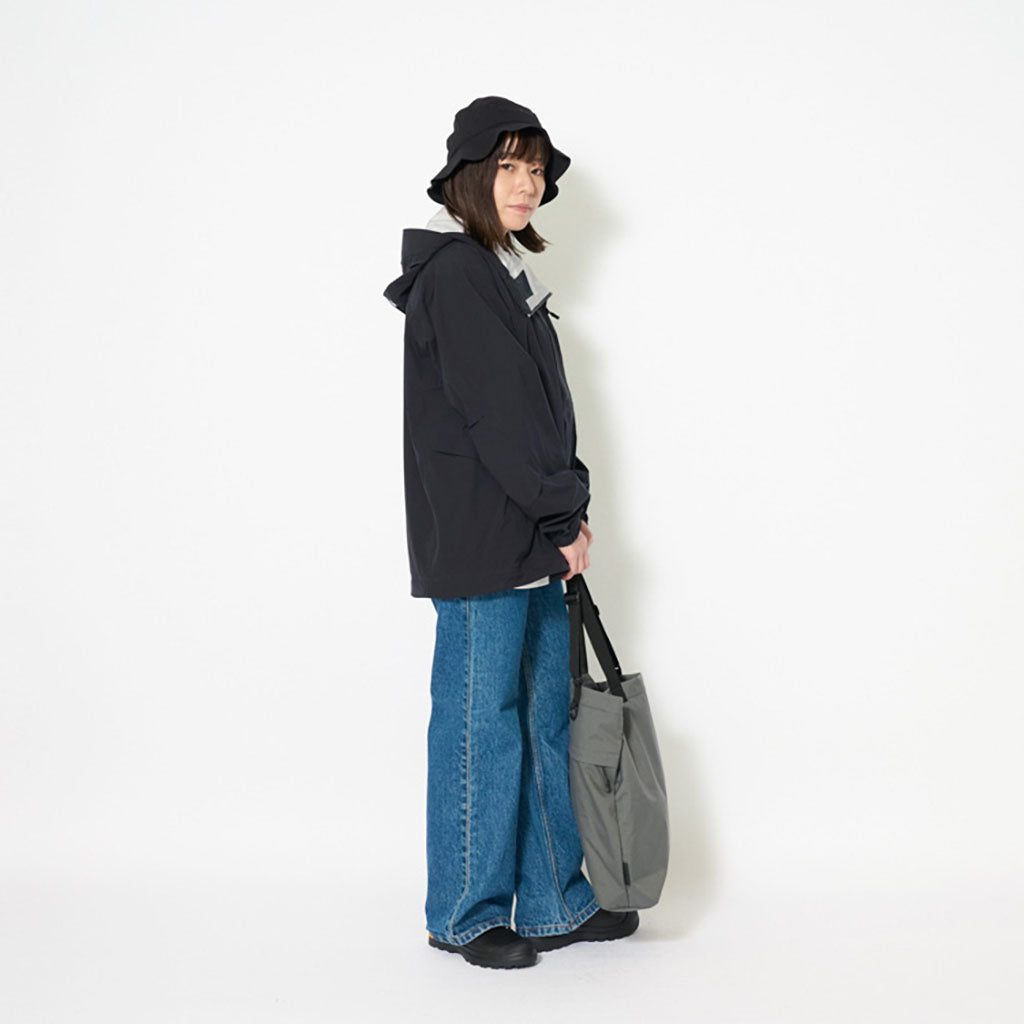 Snow Peak 3L Rain Jacket Urban Waterproof Black WildBounds UK