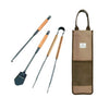 Fire Tool Set Pro Snow Peak N-017R Firepit Accessories One Size / Tan