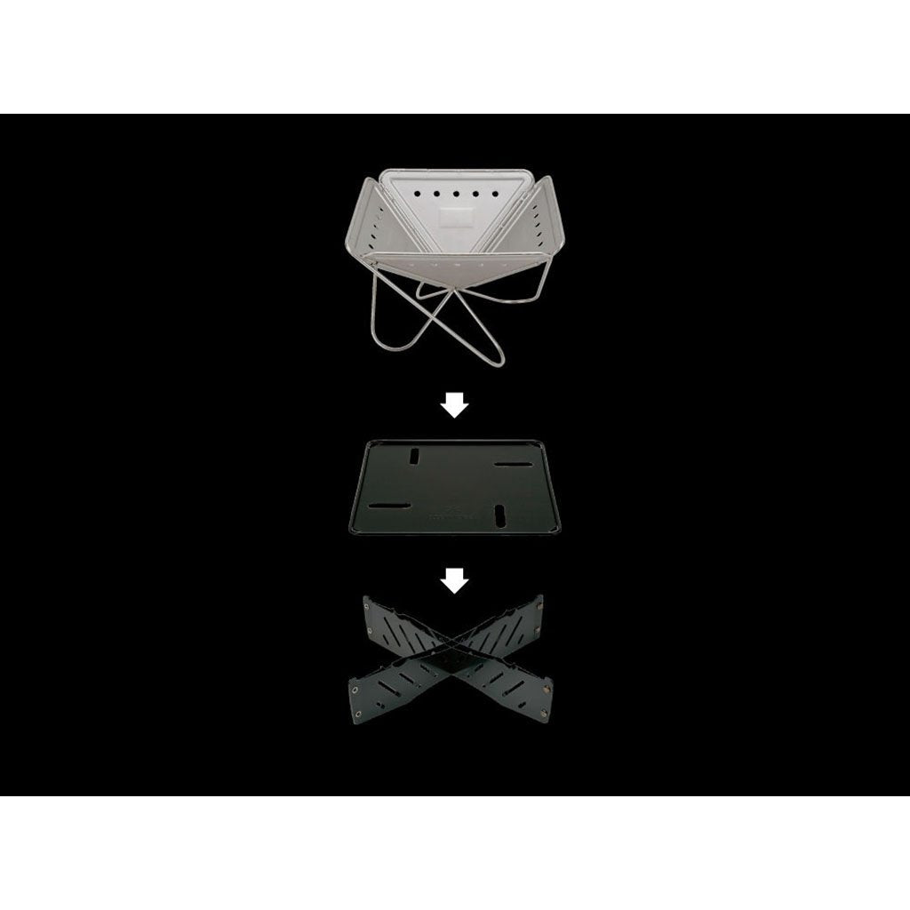 Fireplace Base Plate Stand Snow Peak Firepit Accessories