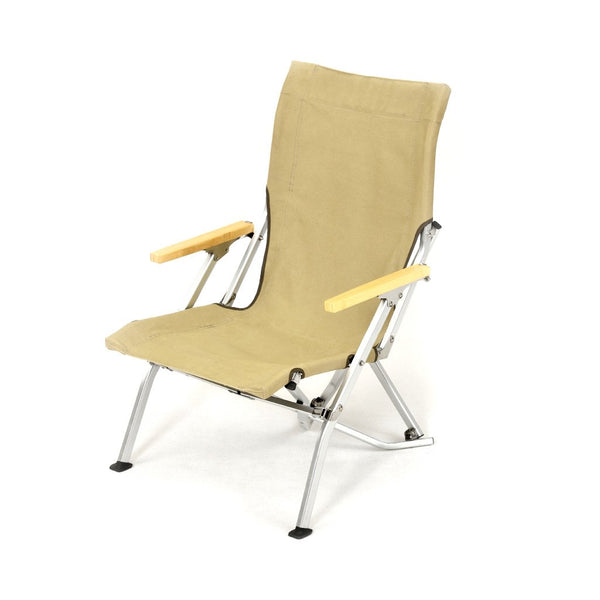 Snow Peak | Low Chair 30 | Folding Chair | Khaki | WildBounds